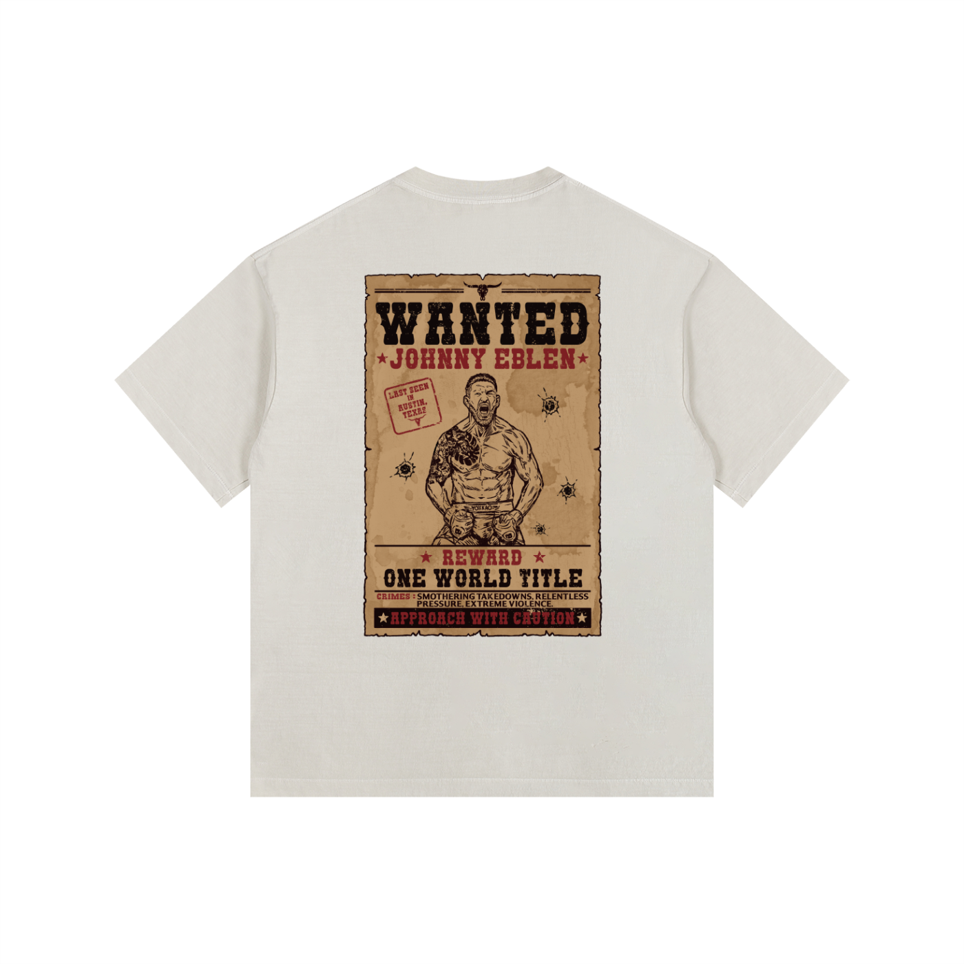 Oversized Wanted T-Shirt