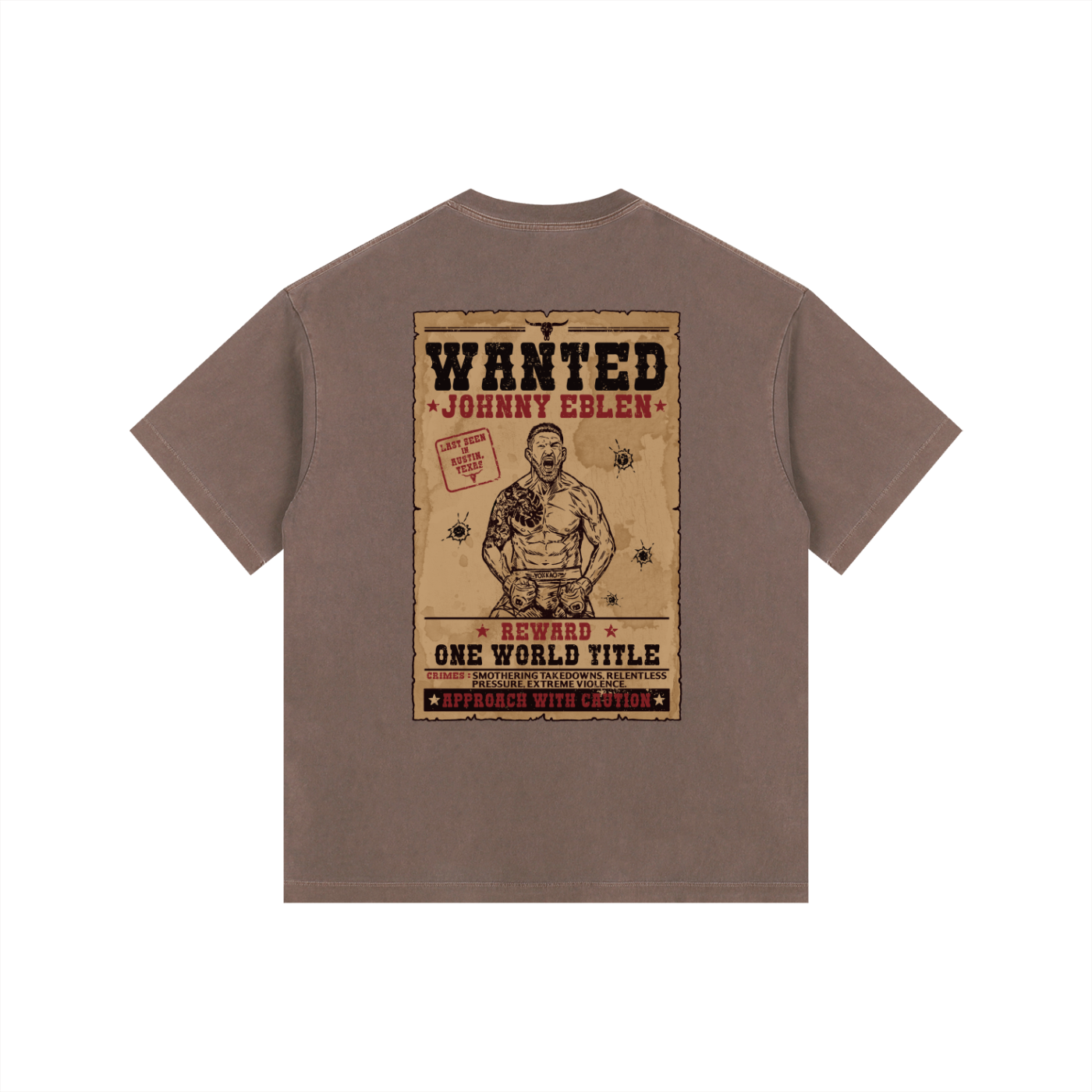 Oversized Wanted T-Shirt